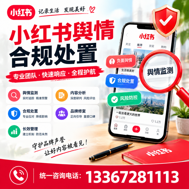 北屯小红书舆情合规处置